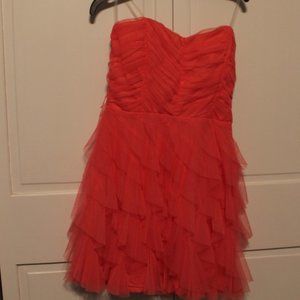 Teeze Me Pink Ruffle Formal Dress